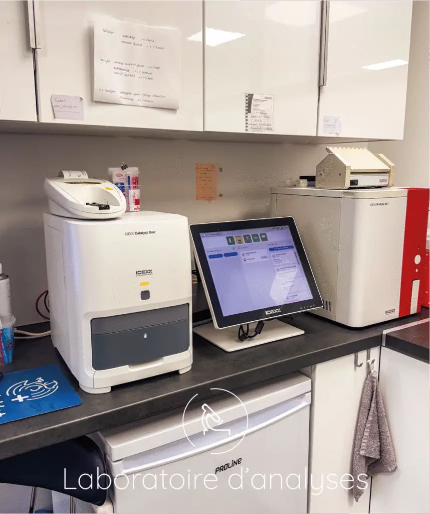 laboratoire d'analyse